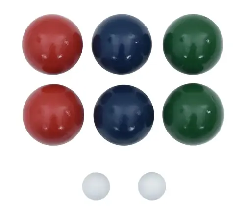 Bocce Bumbu Komplekts Ar Somu, Priedes Masīvkoks Vidaxl