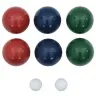 Bocce Bumbu Komplekts Ar Somu, Priedes Masīvkoks Vidaxl