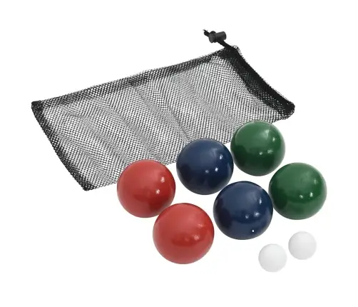 Bocce Bumbu Komplekts Ar Somu, Priedes Masīvkoks Vidaxl