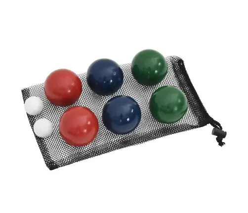 Bocce Bumbu Komplekts Ar Somu, Priedes Masīvkoks Vidaxl