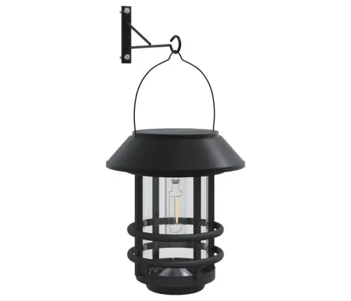 Solārās Sienas Laternas, 2 Gab., Baltas Vidaxl