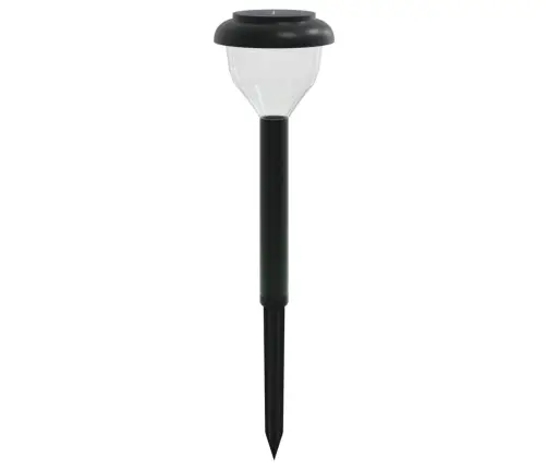 Päikesetoitel Valgustid Maavaiadega 4 Tk, Soe Valge & Rgb