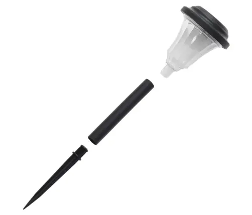 Solārās Ceļa Lampas Ar Mietiņiem, 12 Gab., Balta Vidaxl