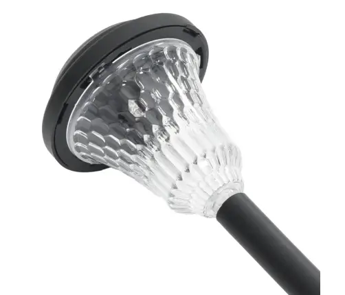 Solārās Ceļa Lampas Ar Mietiņiem, 12 Gab., Balta Vidaxl