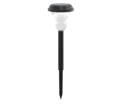 Solar Pathway Šviestuvai Su Smaigaliais, 12Vnt., Baltos Spalvos