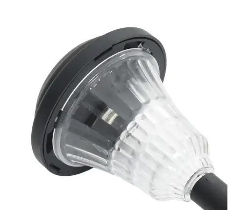 Solar Pathway Šviestuvai Su Smaigaliais, 12Vnt., Baltos Spalvos