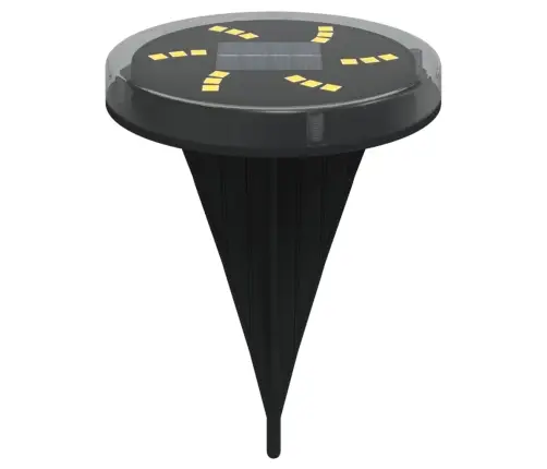 Solārās Zemes Gaismas Ar Zemes Tapām, Āra 4 Gab., Silti Baltas Vidaxl