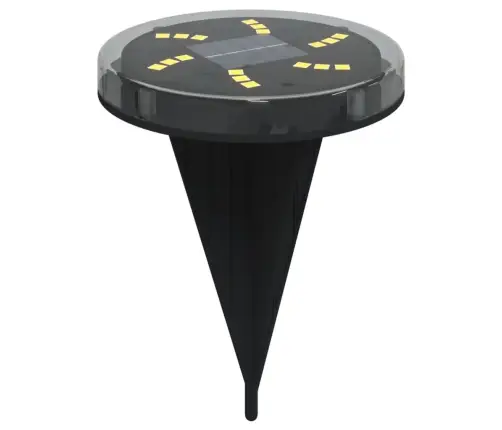 Solārās Zemes Gaismas Ar Zemes Tapām, Āra 4 Gab., Silti Baltas Vidaxl