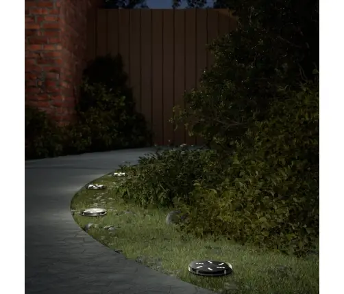 Solārās Zemes Gaismas Ar Zemes Tapām, Āra 4 Gab., Silti Baltas Vidaxl