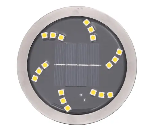 Päikesetoitel Valgustid Maapinnale, Maavaiadega 4 Tk, Soe Valge