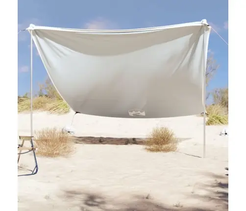 Pludmales Nojume Ar Smilšu Enkuriem, Pelēka, 304X300 Cm Vidaxl