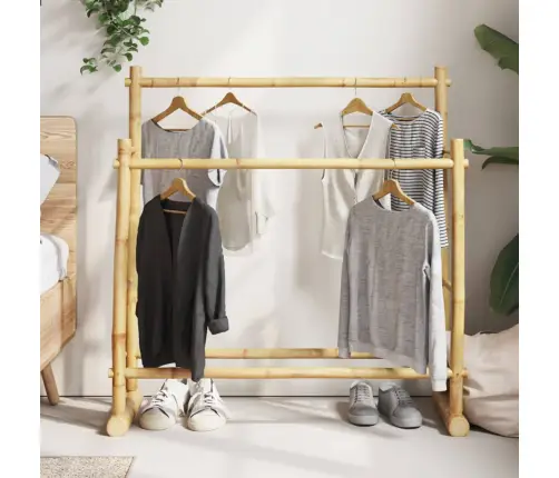 Drēbju Pakaramais, 100X30X100 Cm, Bambuss Vidaxl