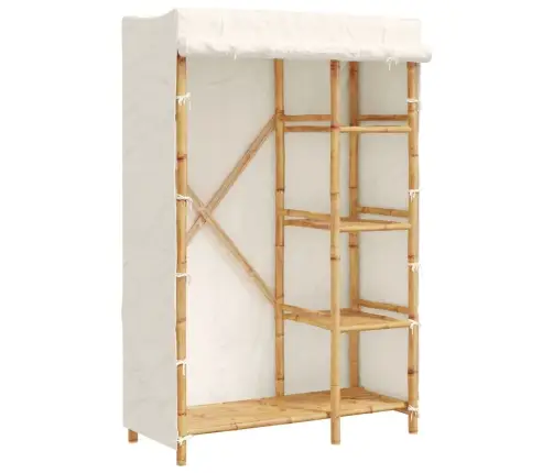 Drabužių Spinta, 110X45X170cm Bambukas