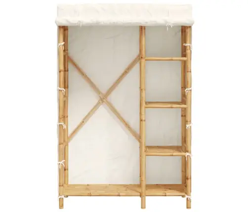 Drabužių Spinta, 110X45X170cm Bambukas