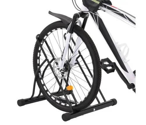Velosipēdu Statīvs, 2 Velosipēdiem, Tērauds Vidaxl