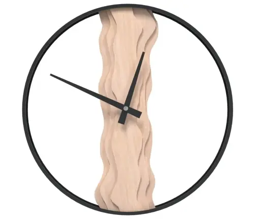 Seinakell, Pruun, Ø35 cm Raud Ja Tammepuit