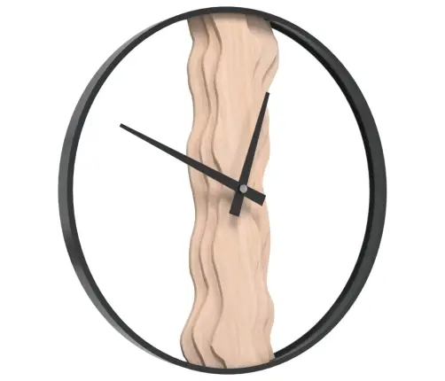 Seinakell, Pruun, Ø35 cm Raud Ja Tammepuit