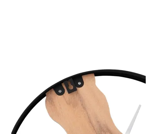 Seinakell, Pruun, Ø35 cm Raud Ja Tammepuit