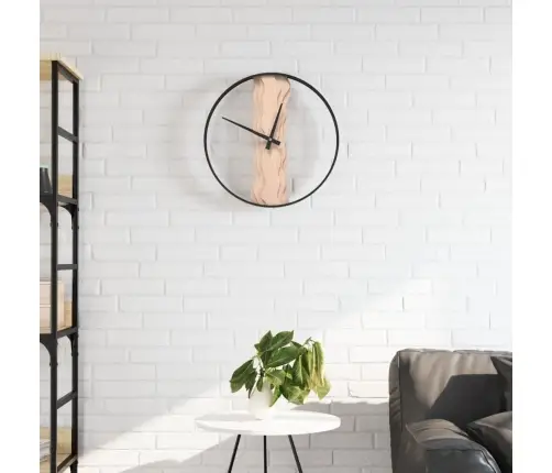 Seinakell, Pruun, Ø35 cm Raud Ja Tammepuit