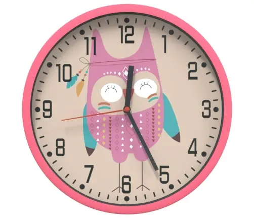 Seinakell Roosa Ø25,5 Cm Polüstüreen Ja Klaas