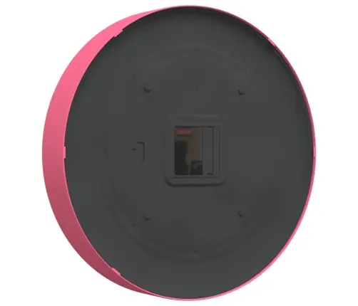 Seinakell Roosa Ø25,5 Cm Polüstüreen Ja Klaas