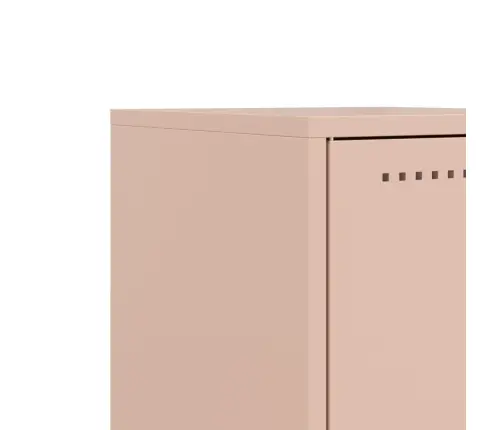 Naktinė Spintelė, Rožinės Spalvos, 36X39X60,5cm Plienas