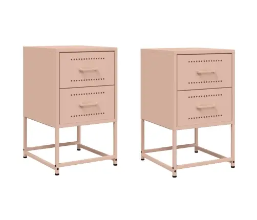 Öökapid 2 Tk, Roosa, 36 X 39 X 60,5 cm Teras