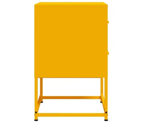 Öökapid 2 Tk, Sinepikollane, 36X39X60,5 cm Teras