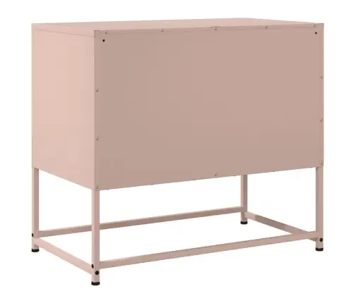 Tv Skapītis, Rozā, 68,5X39X60,5 Cm, Tērauds Vidaxl