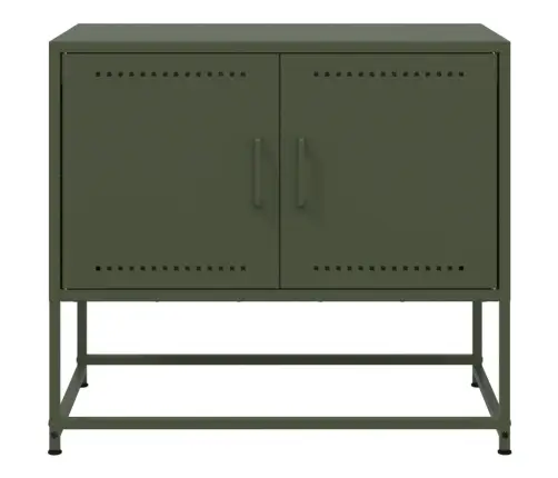 Telerikapp, Oliiviroheline, 68,5X39X60,5 cm Teras