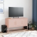 Tv Skapītis, 100,5X39X60,5 Cm, Tērauds, Rozā Vidaxl