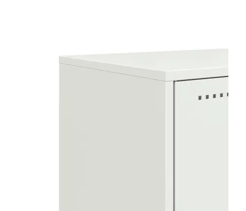 Tv Skapītis, Balts, 100,5X39X60,5 Cm, Tērauds Vidaxl