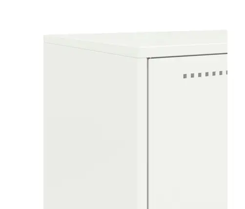 Skapītis, Balts, 68,5X38,5X107 Cm, Tērauds Vidaxl