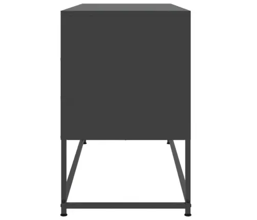 Telerikapp, Must, 100,5X39X60,5 cm Teras