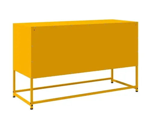 Tv Skapītis, 100,5X39X60,5 Cm, Tērauds, Sinepju Dzeltens Vidaxl Tv Skapītis, 100,5X39X60,5 Cm, Tērauds, Sinepju Dzeltens Vidaxl