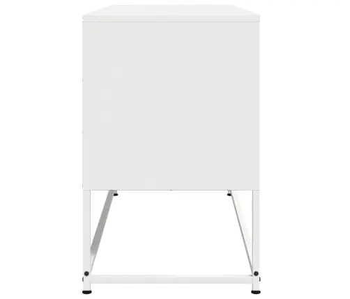Tv Skapītis, Balts, 100,5X39X60,5 Cm, Tērauds Vidaxl