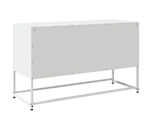 Tv Skapītis, Balts, 100,5X39X60,5 Cm, Tērauds Vidaxl