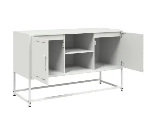 Tv Skapītis, Balts, 100,5X39X60,5 Cm, Tērauds Vidaxl