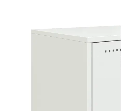 Tv Skapītis, Balts, 100,5X39X60,5 Cm, Tērauds Vidaxl