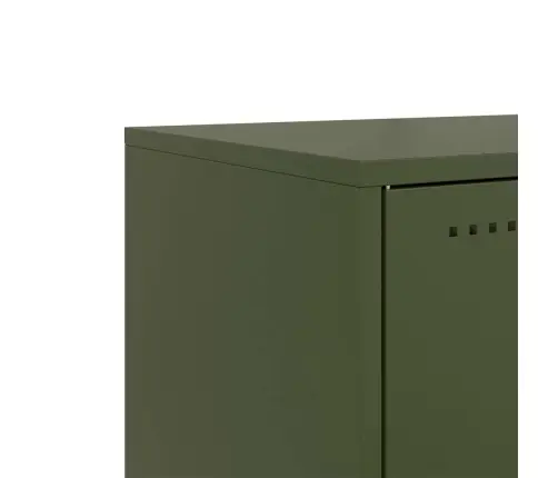 Televizoriaus Spintelė, Alyvuogių, 68X39X60,5cm Plienas Televizoriaus Spintelė, Alyvuogių, 68X39X60,5cm Plienas