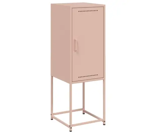 Augstais Skapītis, Rozā, 36X39X107 Cm, Tērauds Vidaxl Augstais Skapītis, Rozā, 36X39X107 Cm, Tērauds Vidaxl
