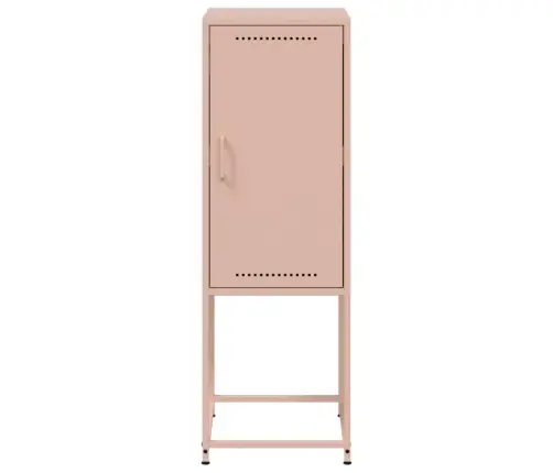 Augstais Skapītis, Rozā, 36X39X107 Cm, Tērauds Vidaxl Augstais Skapītis, Rozā, 36X39X107 Cm, Tērauds Vidaxl