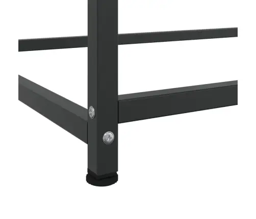 Kõrge Kapp, Must, 100,5X39X107 cm Teras