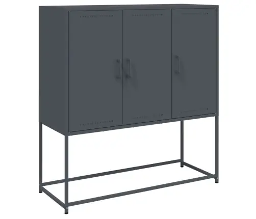 Kõrge Kapp, Antratsiithall, 100,5 X 39 X 107 cm Teras