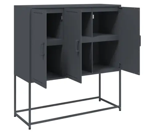 Kõrge Kapp, Antratsiithall, 100,5 X 39 X 107 cm Teras