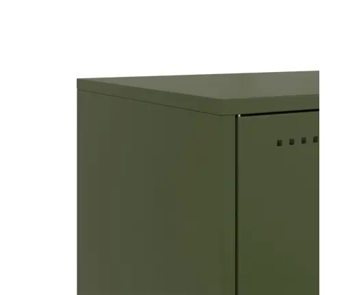 Tv Skapītis, 100,5X39X60,5 Cm, Tērauds, Sinepju Dzeltens Vidaxl