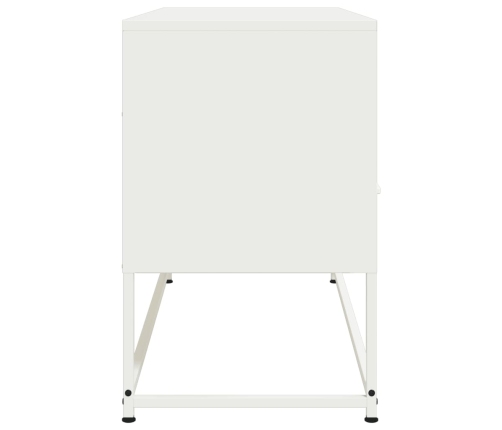 Tv Skapītis, Balts, 100,5X39X60,5 Cm, Tērauds Vidaxl