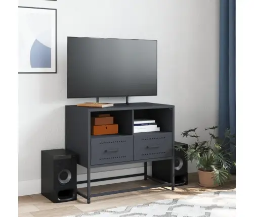 Tv Skapītis, Antracītpelēks, 68X39X60,5Cm, Tērauds Vidaxl Tv Skapītis, Antracītpelēks, 68X39X60,5Cm, Tērauds Vidaxl