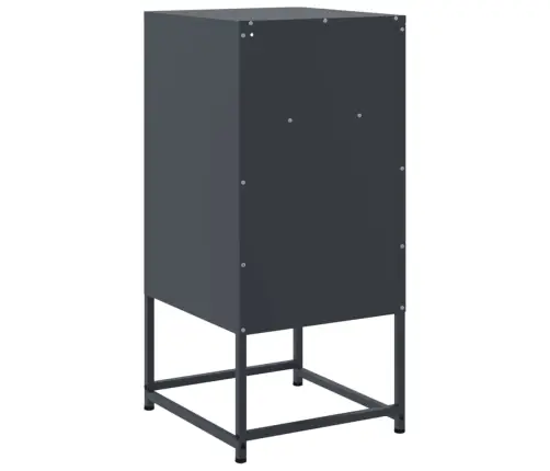 Naktinė Spintelė, Antracito Spalvos, 36X39X78cm Plienas