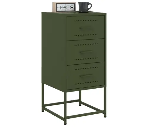 Öökapid 2 Tk, Oliiviroheline, 36X39X78 cm Teras